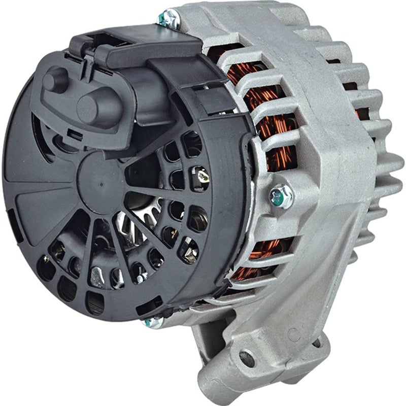 DB Electrical New Alternator Compatible with/Replacement for 1.4L Fiat 500 12 13 2012 2013 68070539AA, RL070593AA, 101210-1650, 11599, 2 Clock 105 Amp Internal Fan Type CW Rotation 12V - Image 3
